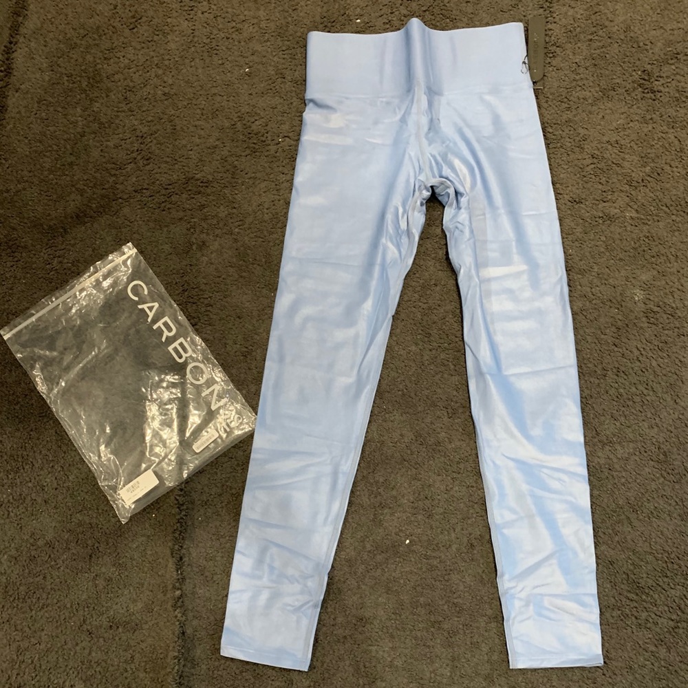 High waist takara Denim blue leggings